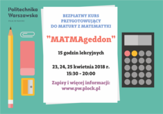 Bezpłatny kurs z matematyki dla maturzystów Bezpłatny kurs z matematyki dla maturzystów