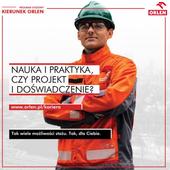 Trwa rekrutacja do programu Kierunek ORLEN Inżynieria Trwa rekrutacja do programu Kierunek ORLEN Inżynieria