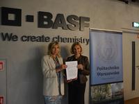 Podpisanie umowy o współpracy ze Spółką „BASF POLSKA”