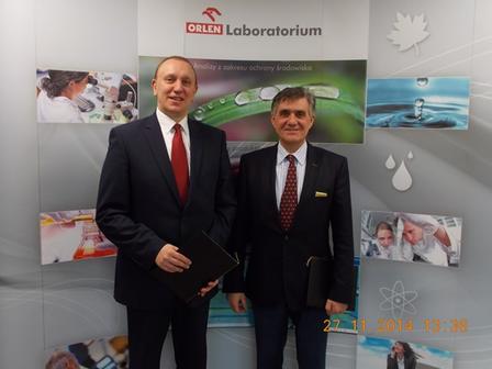 Podpisanie porozumienia z Orlen Laboratorium 2