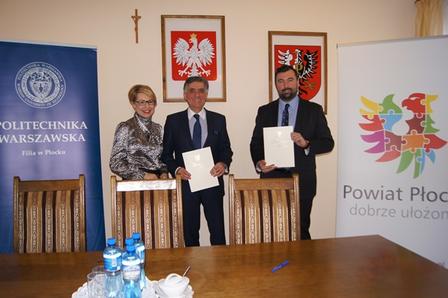 Porozumienie o współpracy z Powiatem Płockim 3