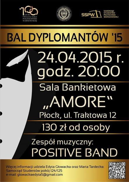 Bal dyplomantów PW 2015
