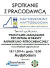 Spotkanie na PW Polimex-Mostostal 18.11.2014