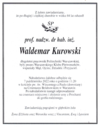 nekrolog W. Kurowski