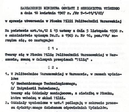 Zarządzenie 1967