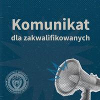 Gratulujemy zakwalifikowanym na studia dzienne I stopnia