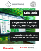 Sprytne triki w Excelu - wykład szkoleniowy