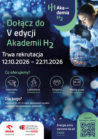 Akademia H2 – aplikuj do 22.11 i dołącz do V edycji! 
